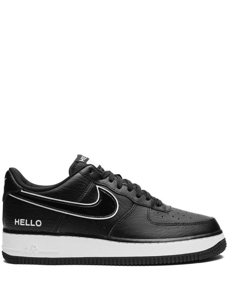 Nike Air Force 1 '07 LX "Hello" sneakers - Black von Nike