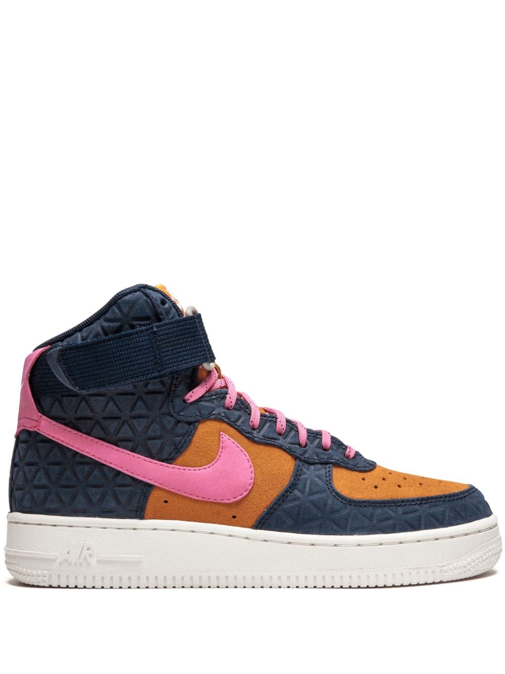 Nike Air Force 1 HI PRM Suede "Dynamic Pink" sneakers - Blue von Nike