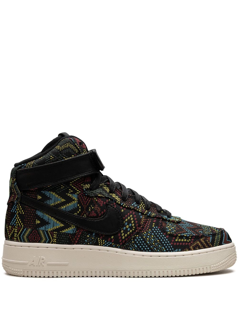 Nike Air Force 1 High "BHM" leather sneakers - Black von Nike