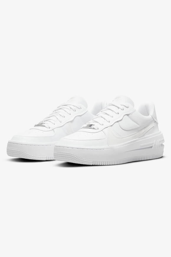 Nike Air Force 1 PLT.AF.ORM Sneaker | White + Summit White | Damen | EU38 Nike Air Force 1 PLT.AF.ORM Sneaker | White + Summit White | Damen | EU38 von Nike
