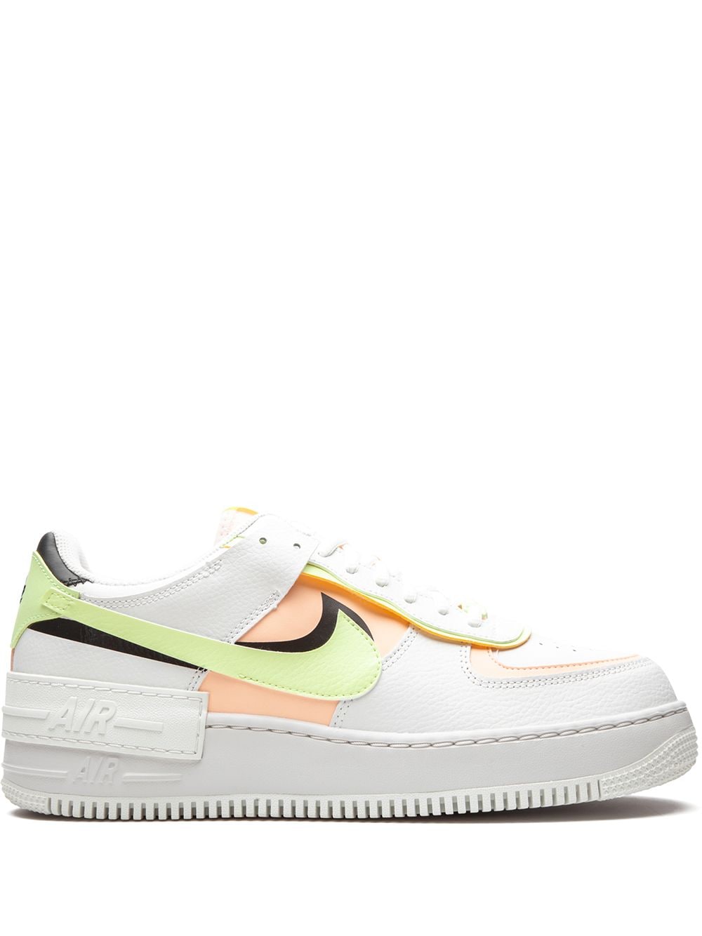 Nike Air Force 1 Shadow "White/Barely Volt/Crimson Tint" sneakers von Nike