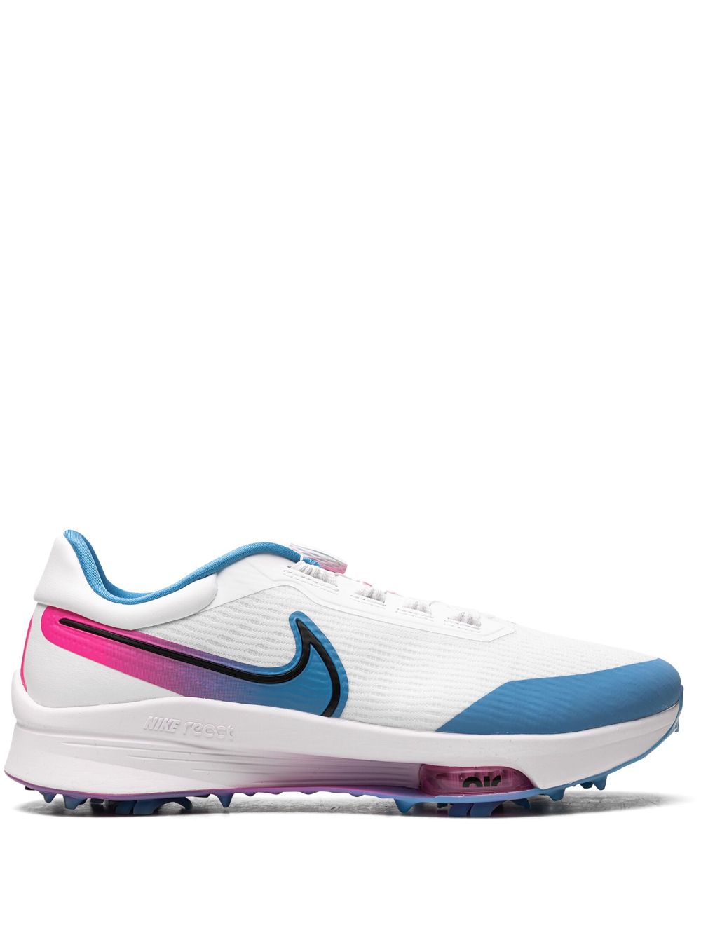 Nike Air Zoom Infinity Tour NEXT% Boa Wide "White/Aurora Blue/Pink Blast" sneakers von Nike