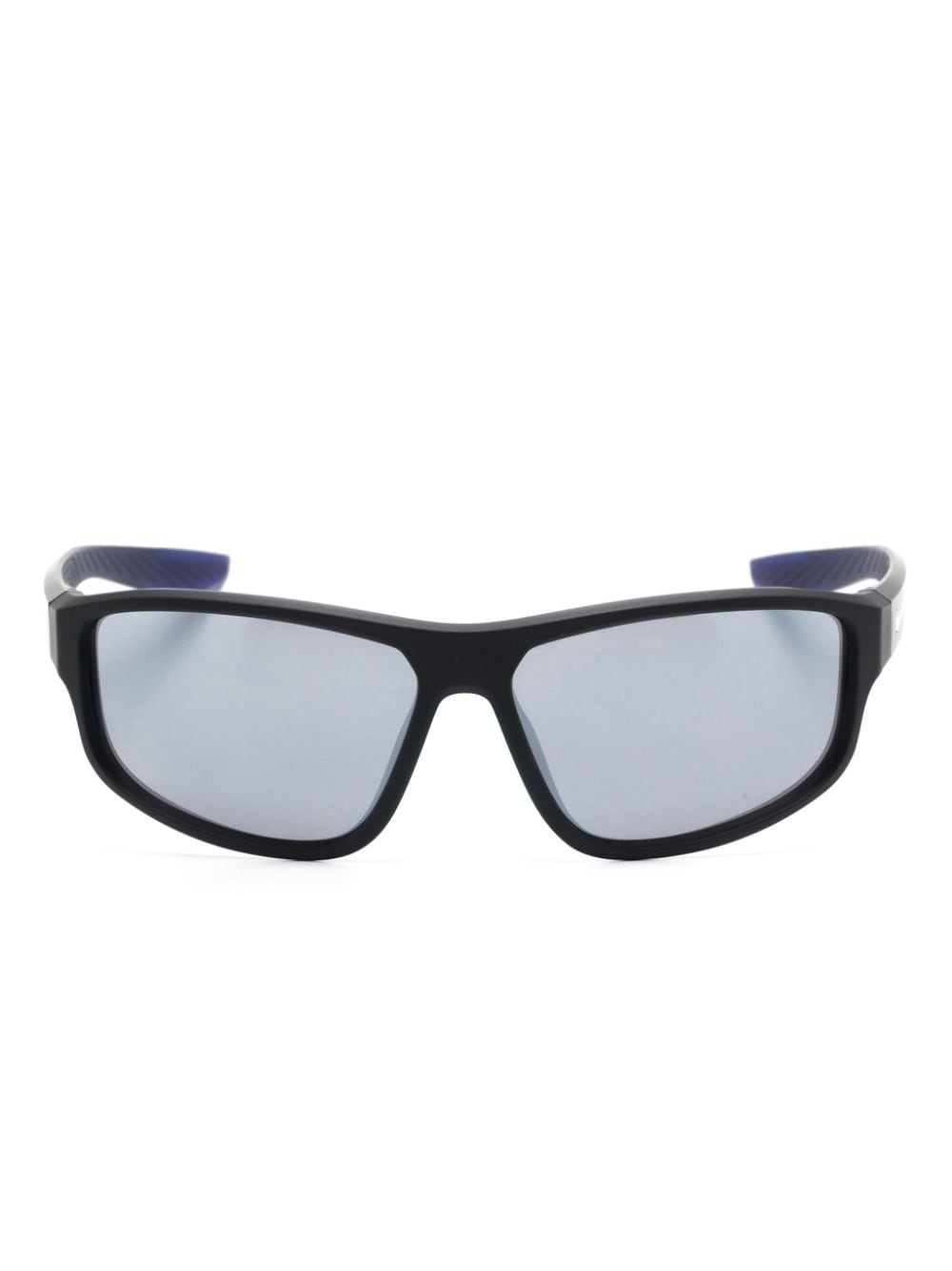 Nike Brazel Fuel rectangle-frame sunglasses - Black von Nike