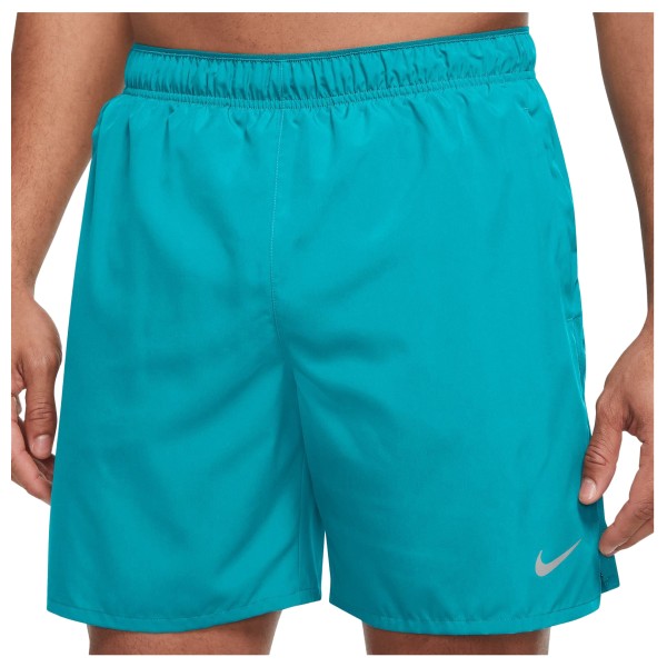 Nike - Challenger Dri-Fit 7 Brief-Lined Running Shorts - Laufshorts Gr XL türkis von Nike