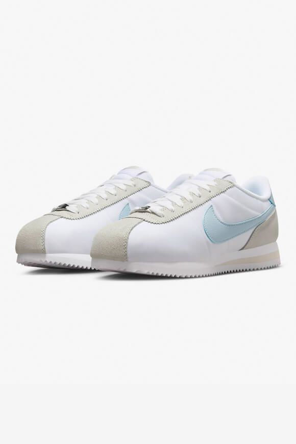 Nike Cortez Sneaker | White + Light Armory Blue | Damen  | EU37.5 von Nike