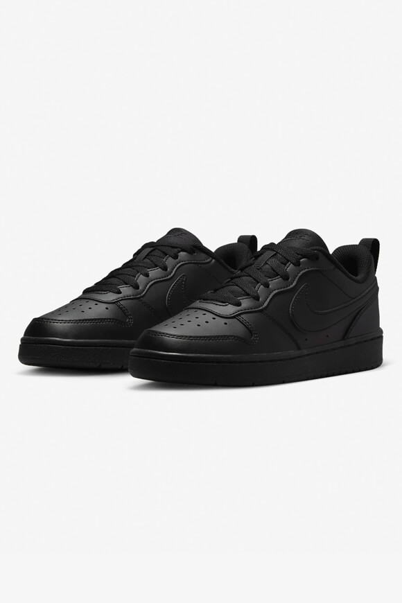 Nike Court Borough 2 Low Recraft Sneaker | Schwarz | Jungen  | EU35.5 von Nike