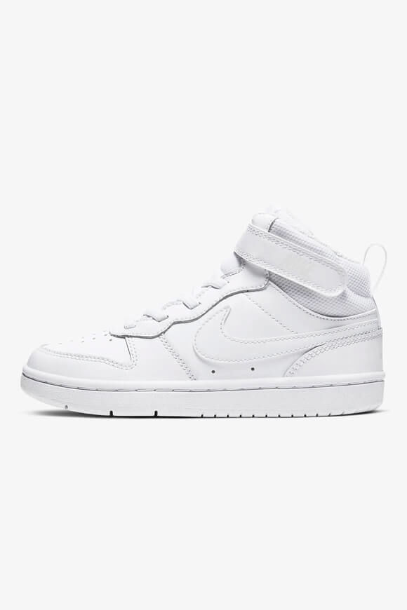 Nike Court Borough Mid 2 Kids Sneaker | White | Jungen  | EU34 von Nike