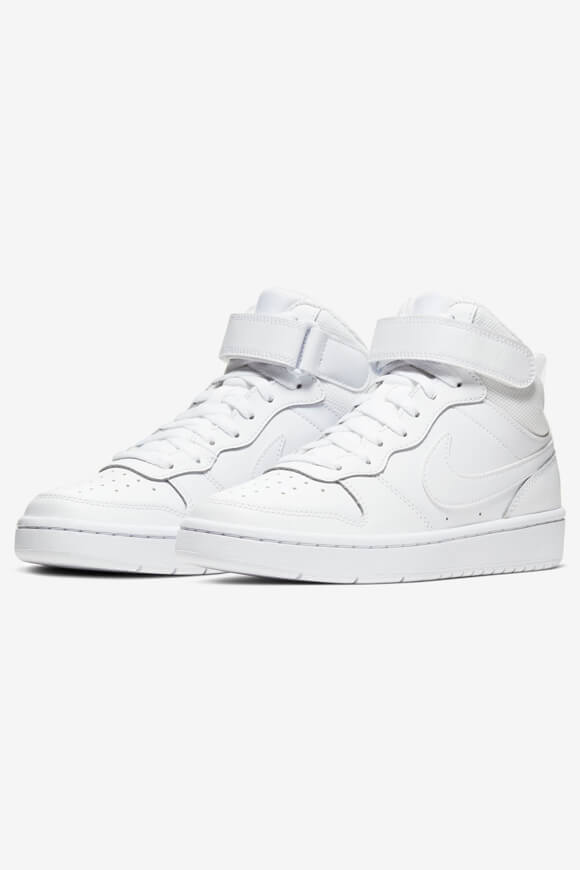 Nike Court Borough Mid 2 Sneaker | White | Jungen  | EU36 von Nike