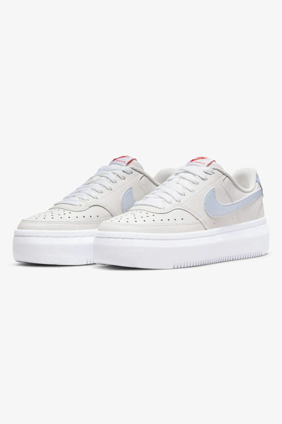 Nike Court Vision Alta Plateau Sneaker | Phantom + Football Grey | Damen  | EU38 von Nike