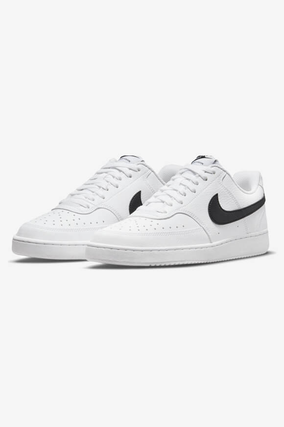 Nike Court Vision Low NN Sneaker | White + Black | Damen | EU36.5 Nike Court Vision Low NN Sneaker | White + Black | Damen | EU36.5 von Nike