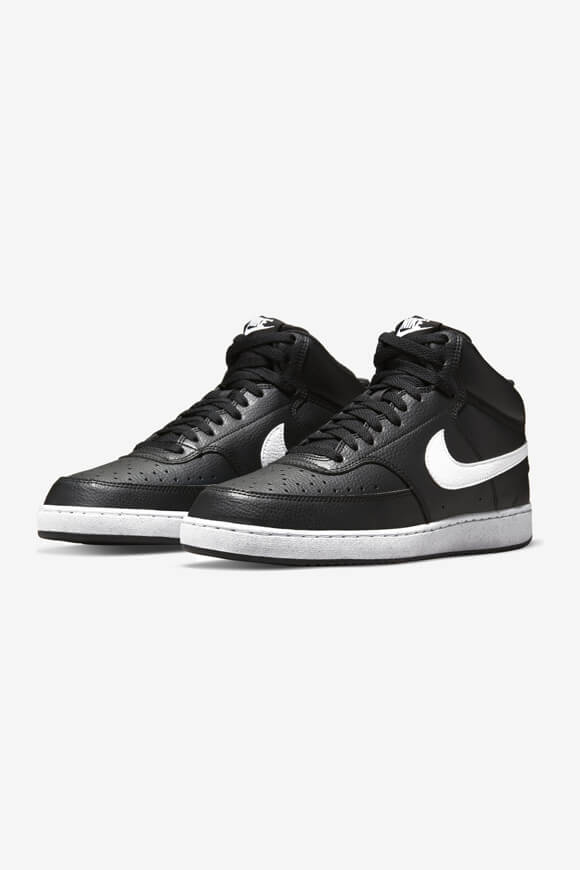 Nike Court Vision NN Sneaker | Schwarz + Weiss | Herren  | EU40 von Nike