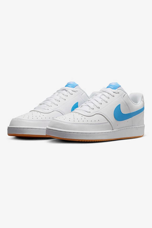 Nike Court Vision Sneaker | White + University Blue | Herren | EU40.5 Nike Court Vision Sneaker | White + University Blue | Herren | EU40.5 von Nike