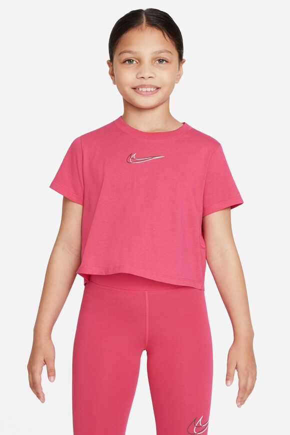 Nike Crop T-Shirt | Rush Pink | Mädchen  | M von Nike