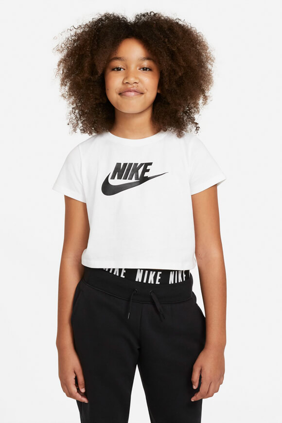 Nike Crop T-Shirt | Weiss | Mädchen  | L von Nike
