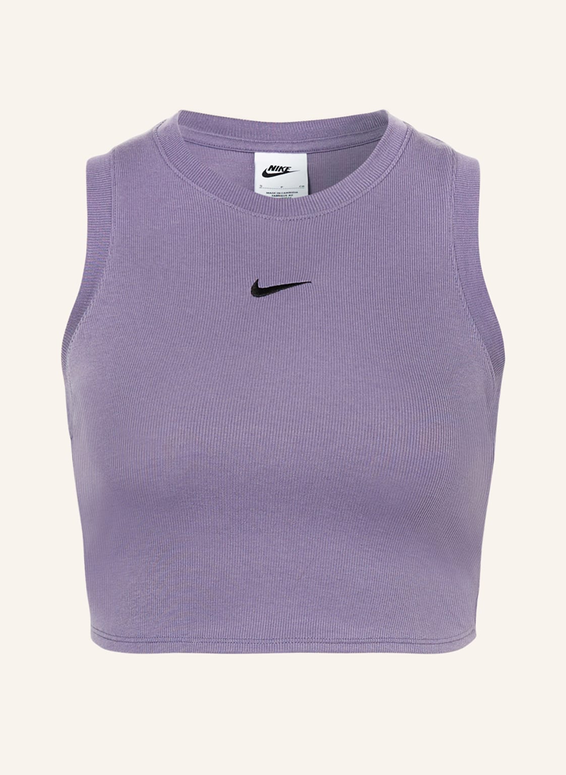 Nike Cropped-Top Essentials lila von Nike