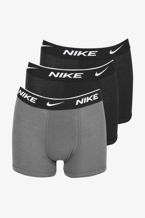 Nike Dreierpack Boxershorts | Schwarz + Dunkelgrau | Jungen  | M von Nike