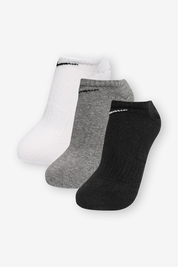 Nike Dreierpack Socken | Grau meliert + Schwarz + Weiss | Herren  | EU38-42 von Nike