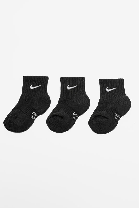 Nike Dreierpack Socken | Schwarz | unisex | EU23 Nike Dreierpack Socken | Schwarz | unisex | EU23 von Nike