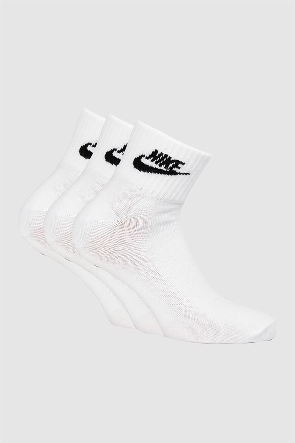 Nike Dreierpack Socken | Weiss + Schwarz | Herren  | EU34-38 von Nike