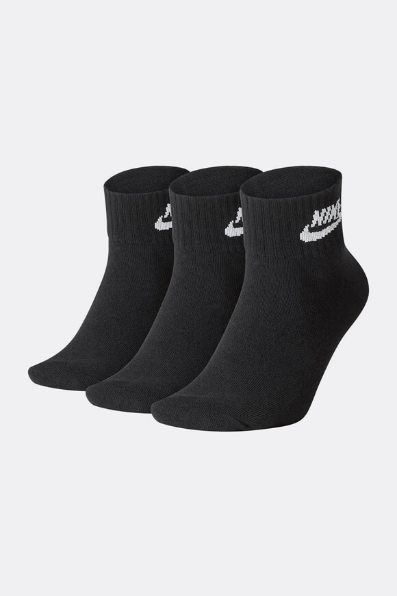 Nike Dreierpack Socken | Schwarz + Weiss | Herren  | EU34-38 von Nike