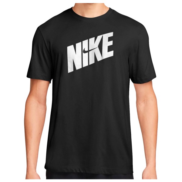 Nike - Dri-FIT Fitness Cotton T-Shirt - Funktionsshirt Gr L schwarz von Nike