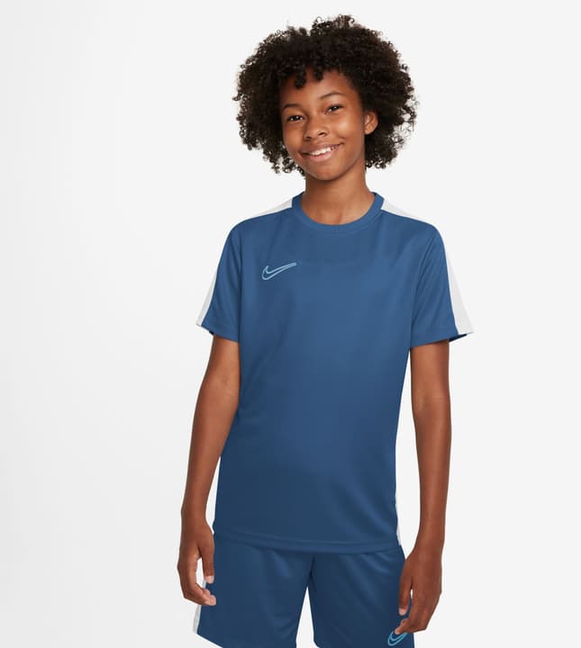 Nike Dri-FIT Short Sleeve Shirt Academy Fussballtrikot denim von Nike