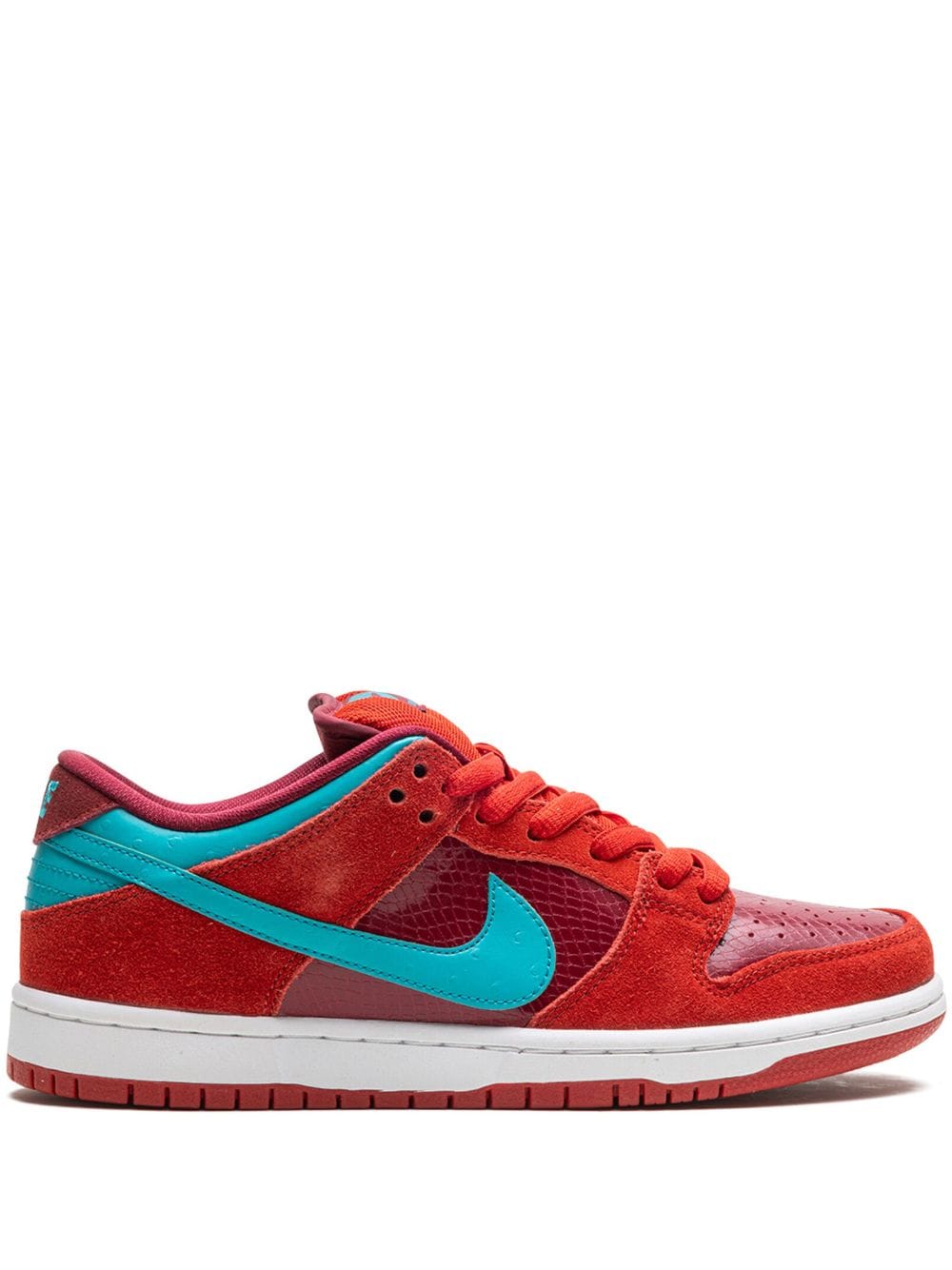 Nike Dunk Low Pro SB "Brickhouse/Turbo Green" sneakers - Red von Nike