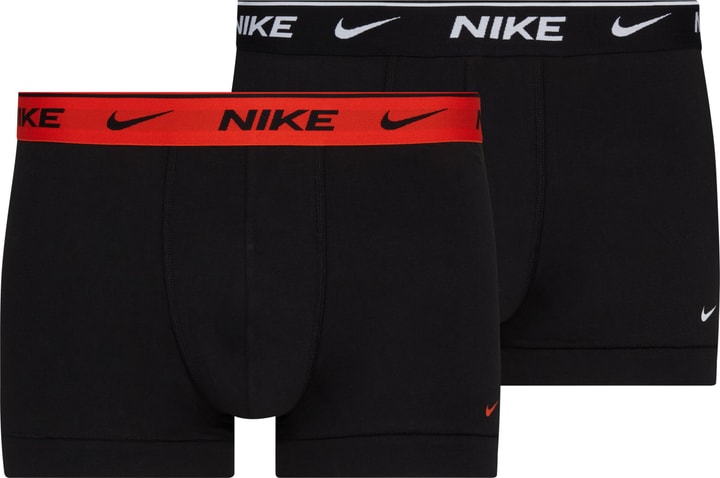 Nike Everyday Cotton Stretch Trunk 2PK Boxershorts schwarz von Nike