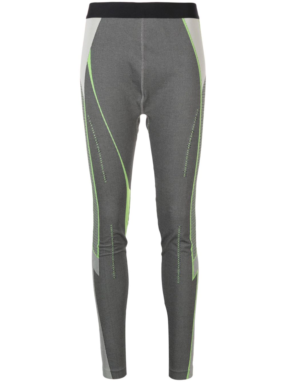 Nike Feng Chen Wang logo-waistband tights - Grey von Nike