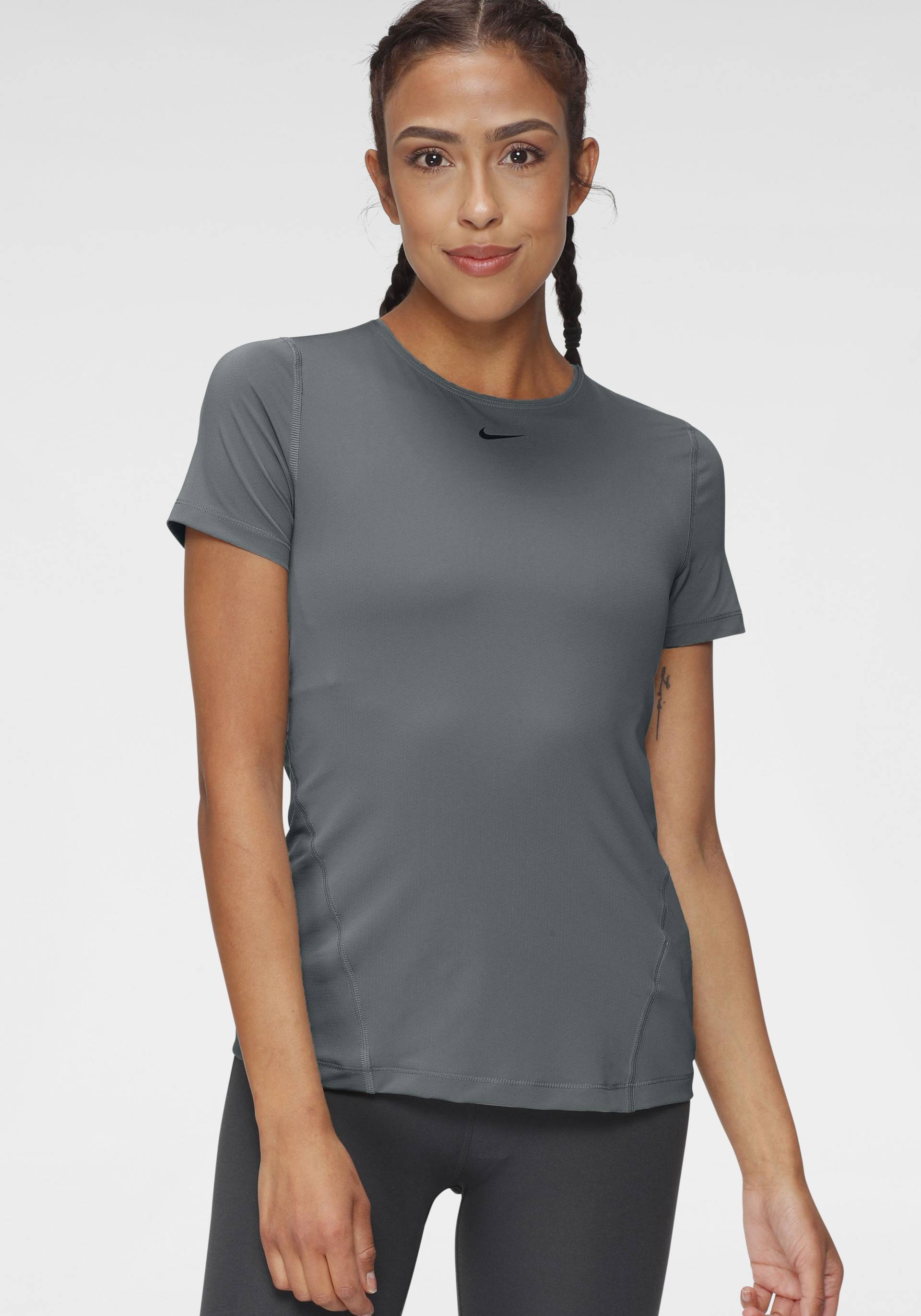 Nike Funktionsshirt »WOMEN NIKE PERFORMANCE TOP SHORTSLEEVE ALL OVER MESH« von Nike