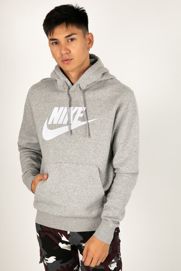 Nike Kapuzensweatshirt | Grau meliert | Herren  | M von Nike