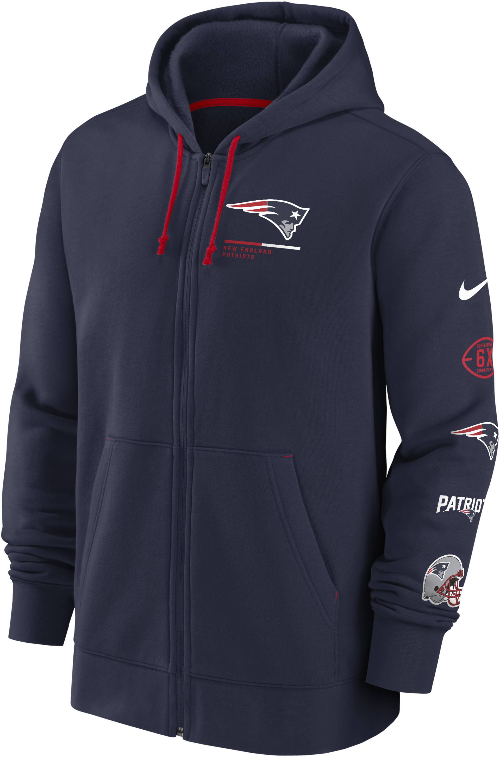 Nike Kapuzensweatshirt »NEW ENGLAND PATRIOTS NIKE LEGACY FZ HOODIE NFL« von Nike