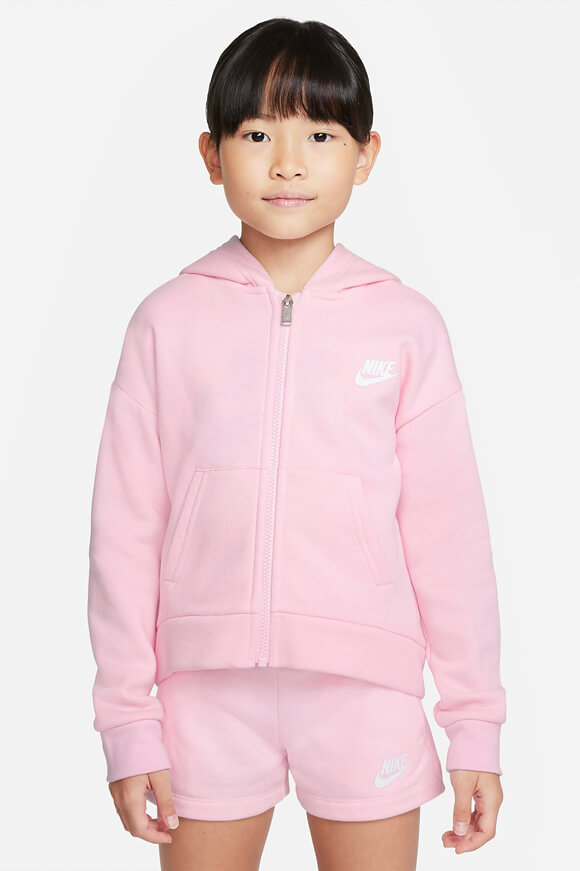 Nike Kids Kapuzensweatjacke | Pink Foam | Mädchen  | 5y von Nike