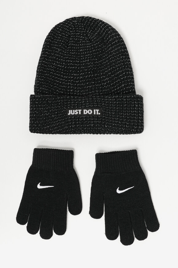 Nike Kids Set: Beanie und Handschuhe | Schwarz | Jungen  | Einheitsgroesse von Nike