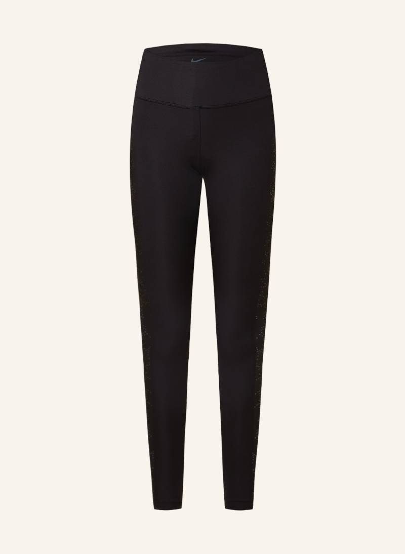 Nike Lauf-Tights Fast schwarz von Nike