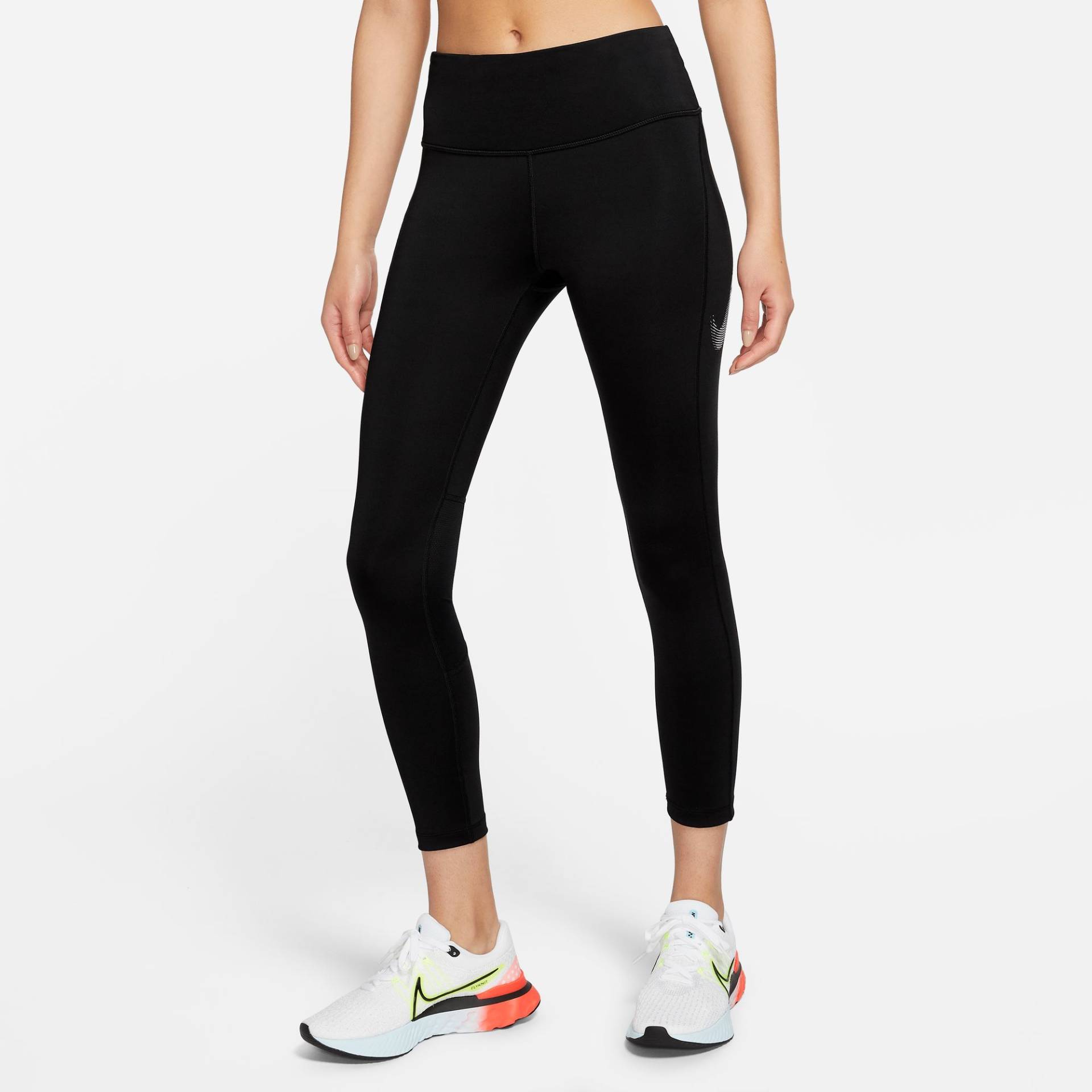 Nike Laufhose »FAST SWOOSH WOMEN'S MID-RISE / LEGGINGS« von Nike
