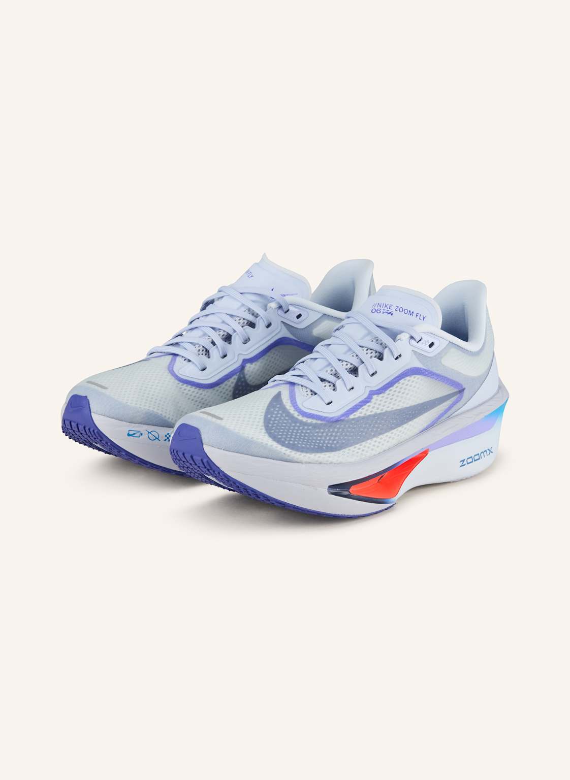 Nike Laufschuhe Zoom Fly 6 grau von Nike