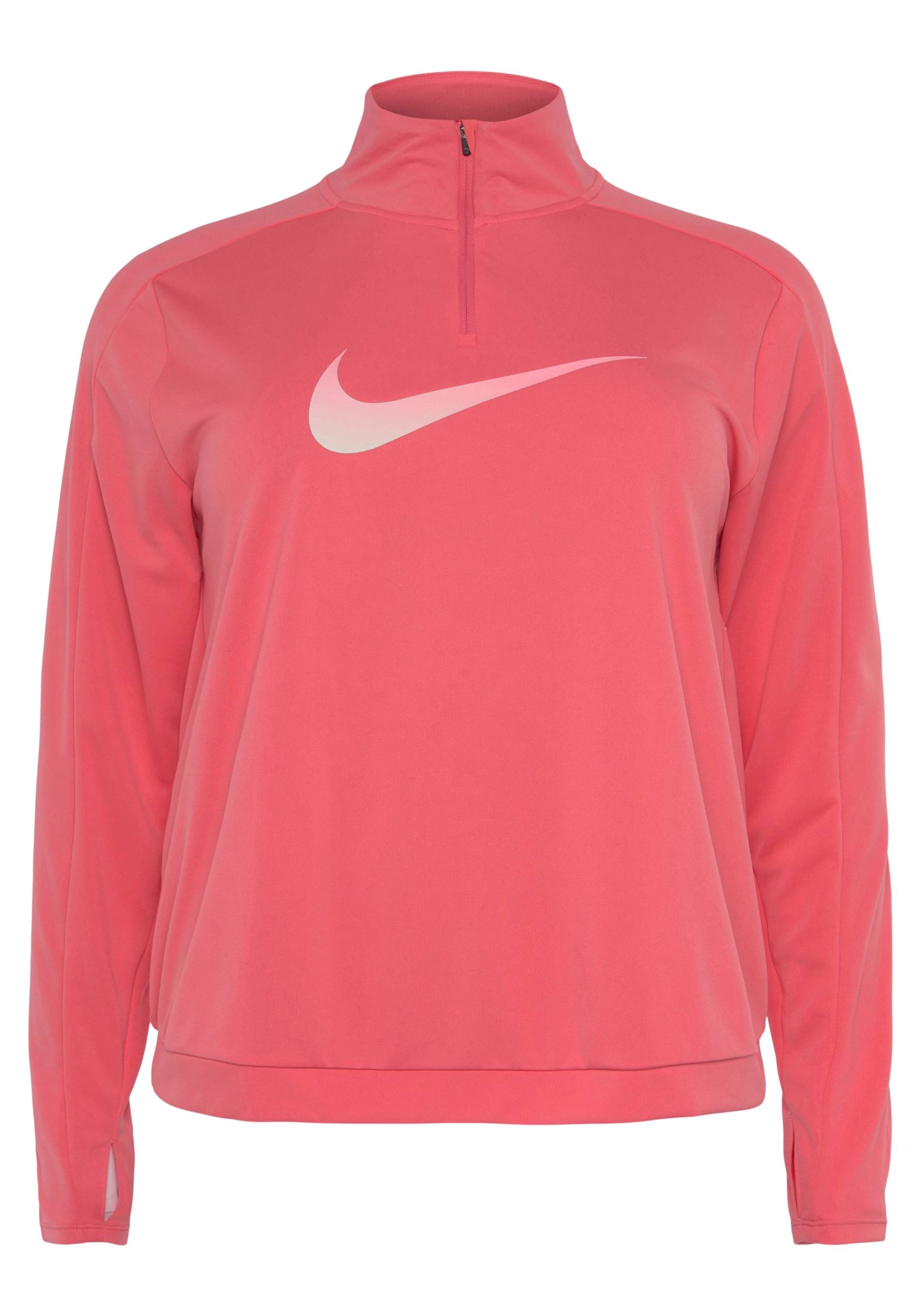 Nike Laufshirt »Dri-FIT Swoosh Women's Half-Zip Long Sleeve Top (Plus)« von Nike