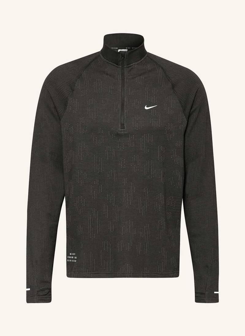 Nike Laufshirt Pinnacle Running Division schwarz von Nike