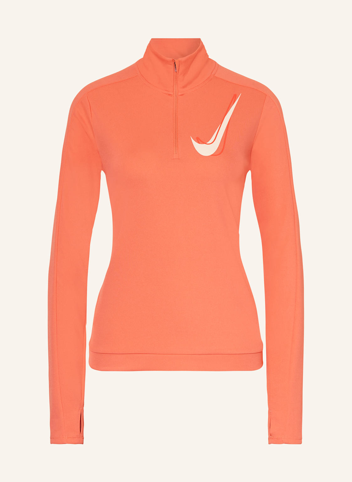 Nike Laufshirt Swoosh rot Nike Laufshirt Swoosh rot von Nike