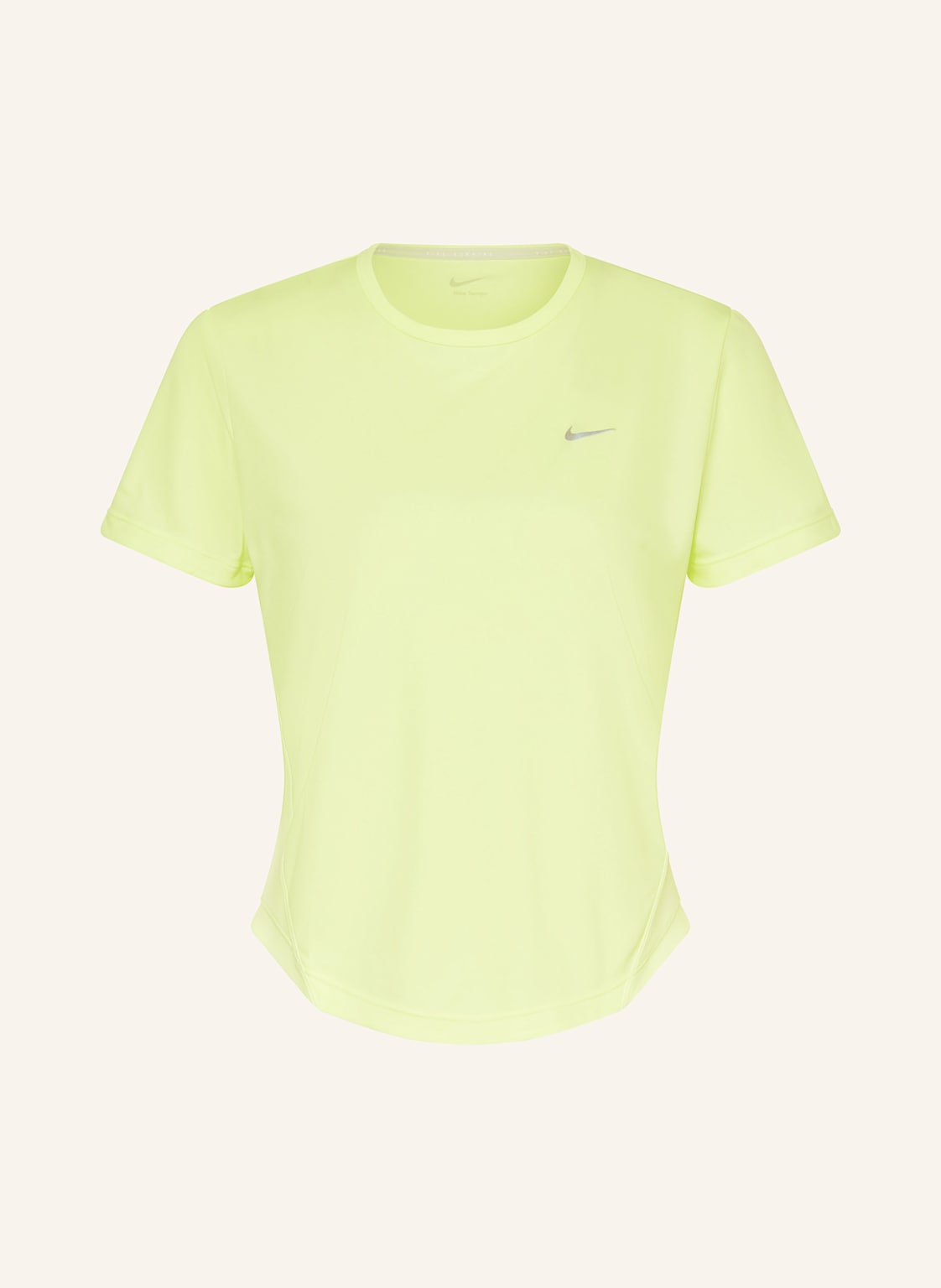 Nike Laufshirt Tempo gruen von Nike