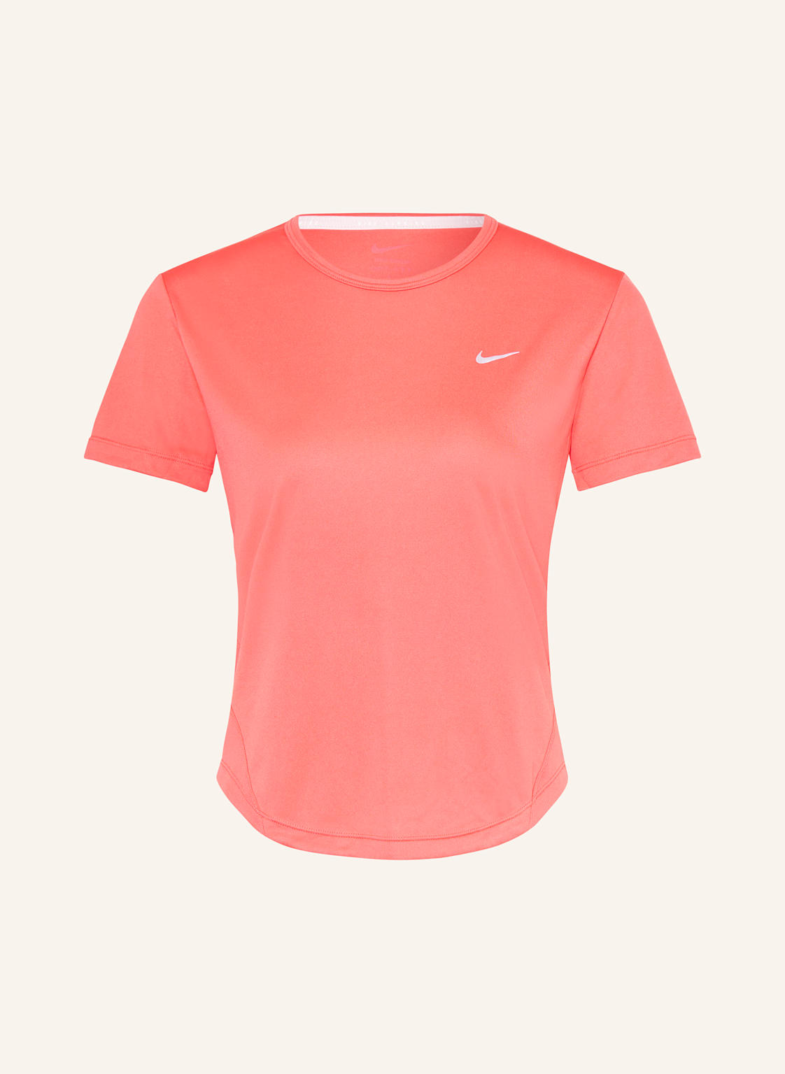 Nike Laufshirt Tempo rot Nike Laufshirt Tempo rot von Nike