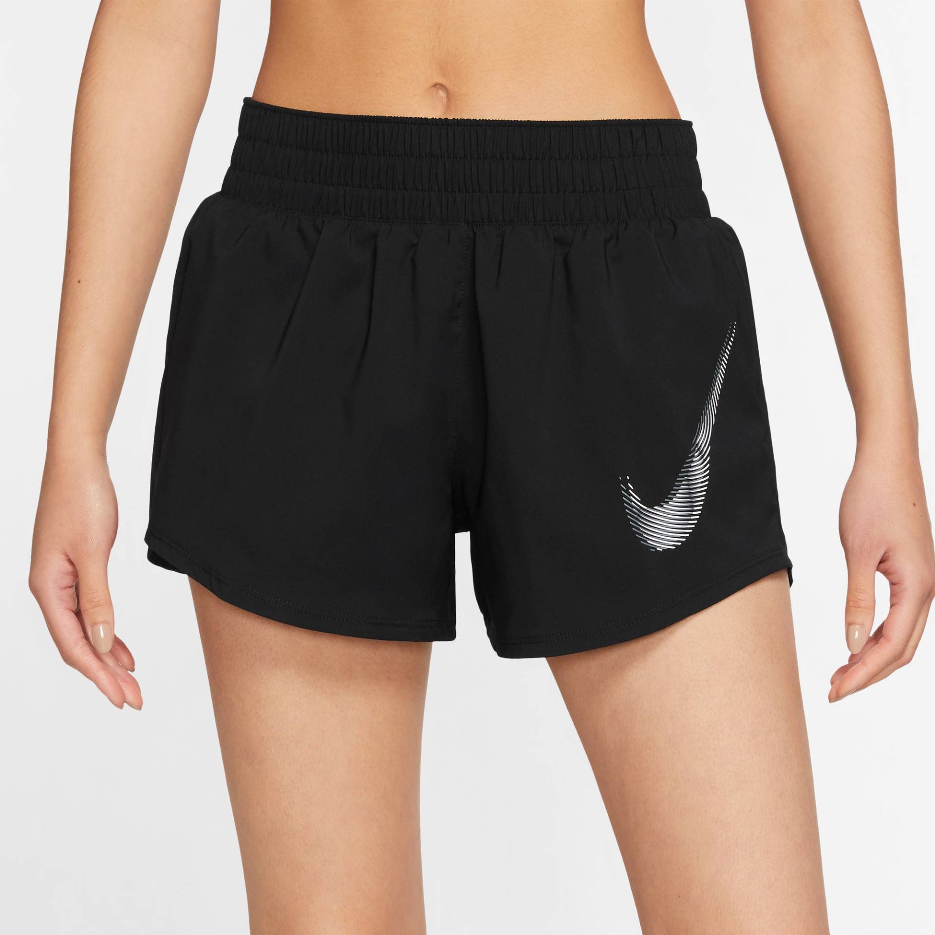 Nike Laufshorts »DRI-FIT ONE SWOOSH WOMEN'S MID-RISE RUNNING SHORTS« von Nike