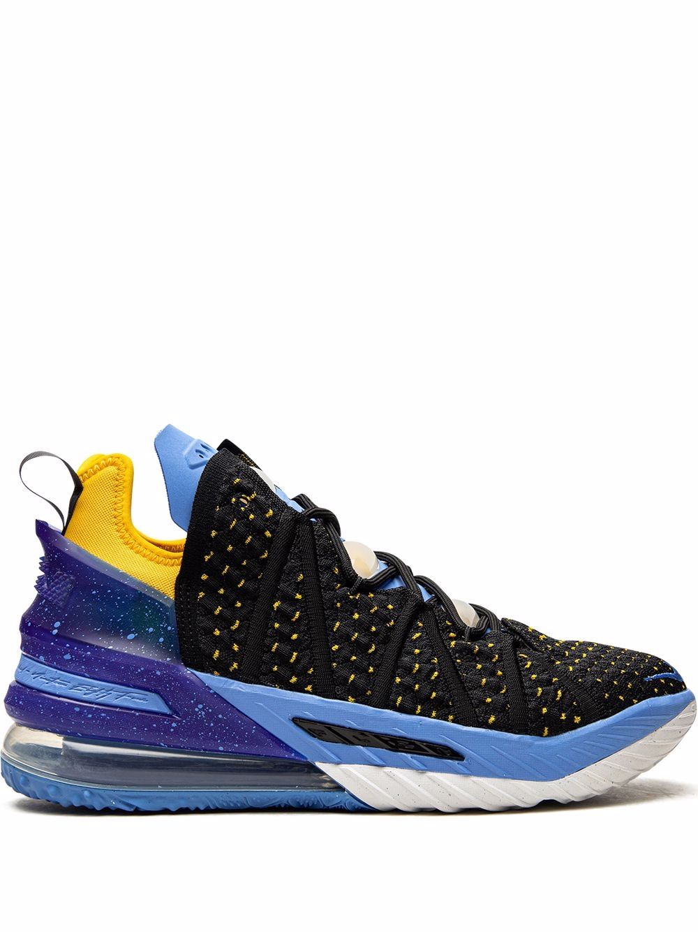 Nike LeBron 18 "Dynasty - Minneapolis Lakers" sneakers - Black von Nike