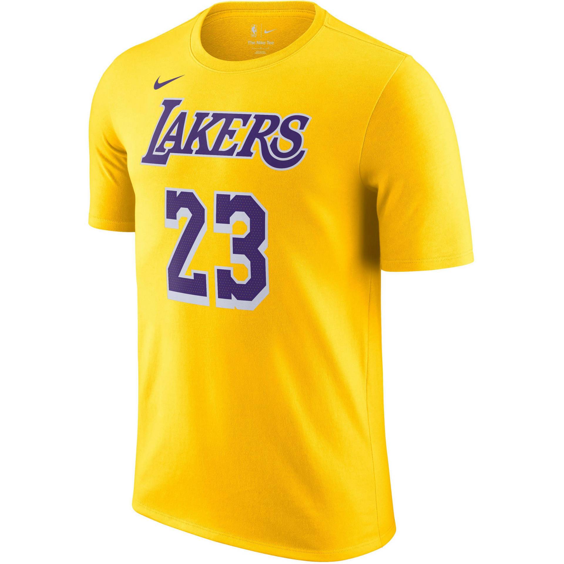 Nike LeBron James Los Angeles Lakers T-Shirt Herren von Nike