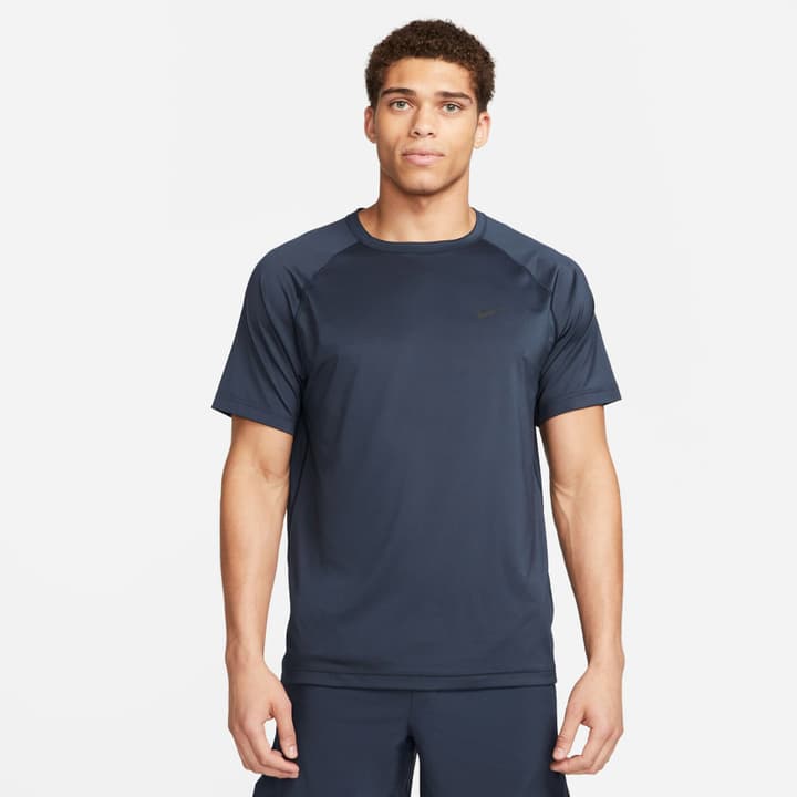 Nike NK Dri-Fit Ready SS T-Shirt dunkelblau von Nike