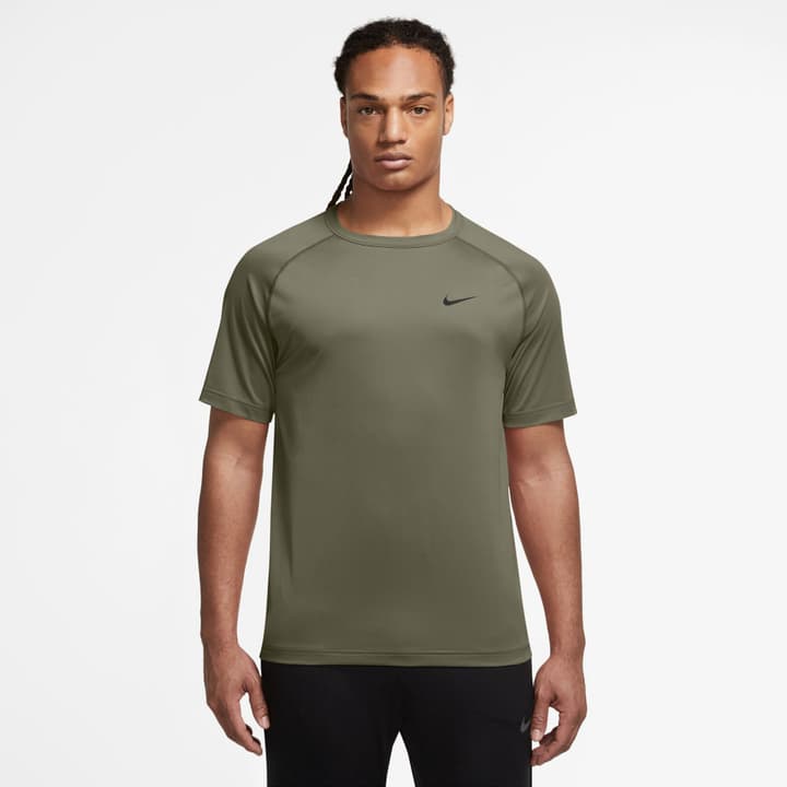 Nike NK Dri-Fit Ready SS T-Shirt olive von Nike