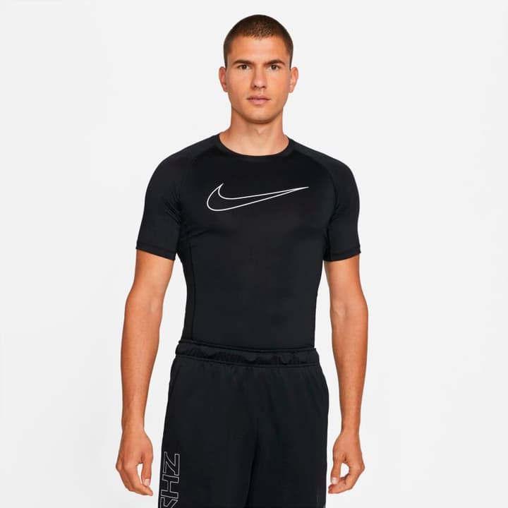 Nike Pro Dri-FIT Tight Fit Top T-Shirt schwarz von Nike