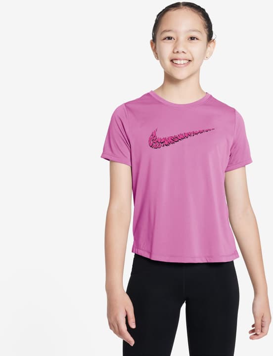 Nike One Dri-FIT Short-Sleeve Training Top T-Shirt pink von Nike