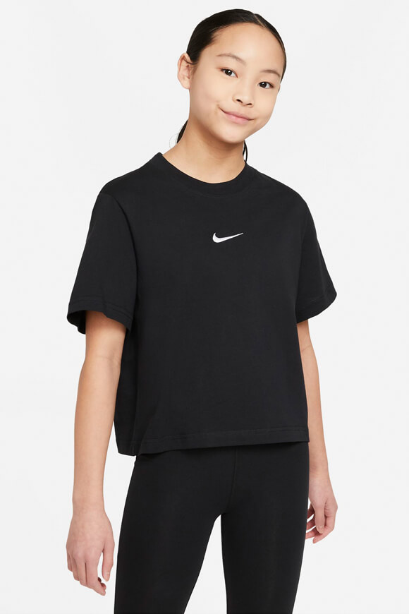 Nike Oversize T-Shirt | Schwarz | Mädchen  | S von Nike